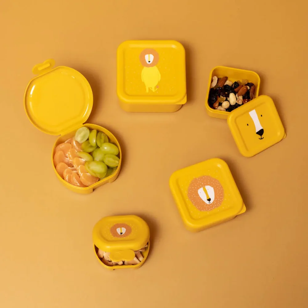 Snackbox set - 3 delig Mr. Lion Snackbox set - 3 delig Mr. Lion