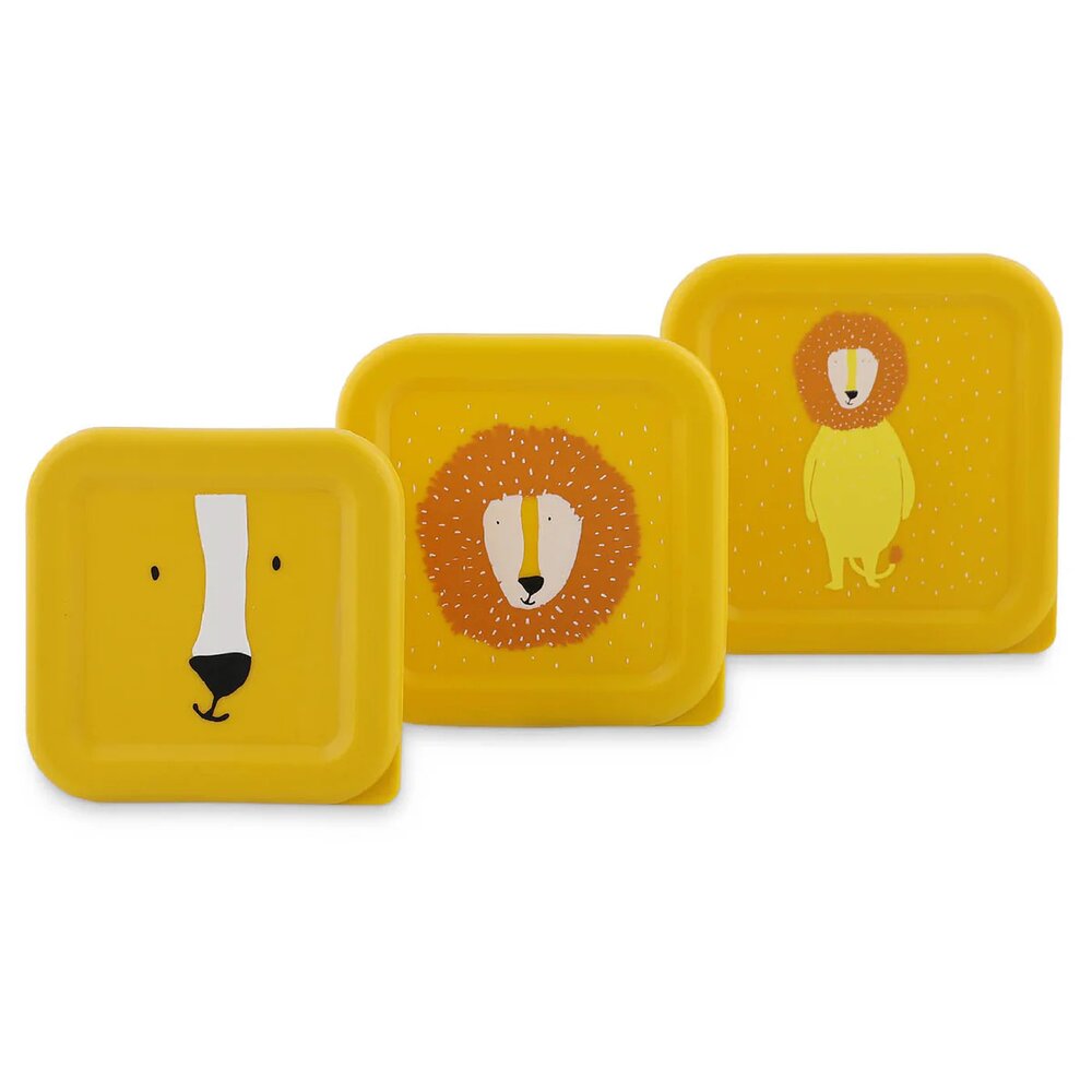 Snackbox set - 3 delig Mr. Lion Snackbox set - 3 delig Mr. Lion