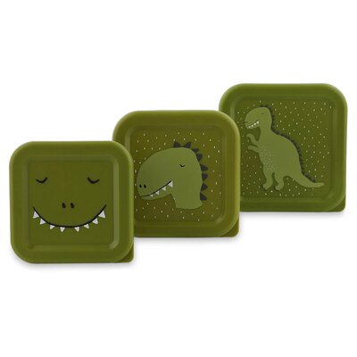 Snackbox set - 3 delig Mr. Dino Snackbox set - 3 delig Mr. Dino