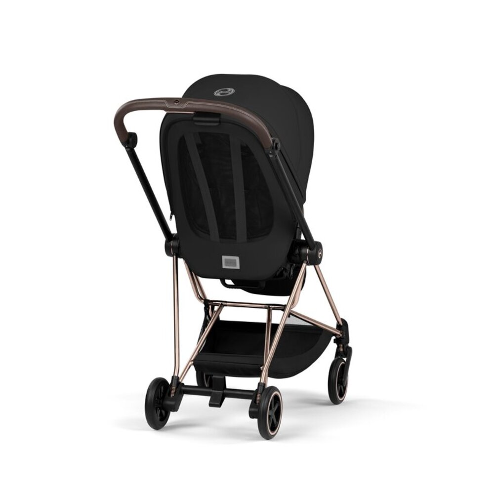 Kinderwagen MIOS Comfort and Foldable Carry Cot Rose Gold Frame Sepia black Kinderwagen MIOS Comfort and Foldable Carry Cot Rose Gold Frame Sepia black