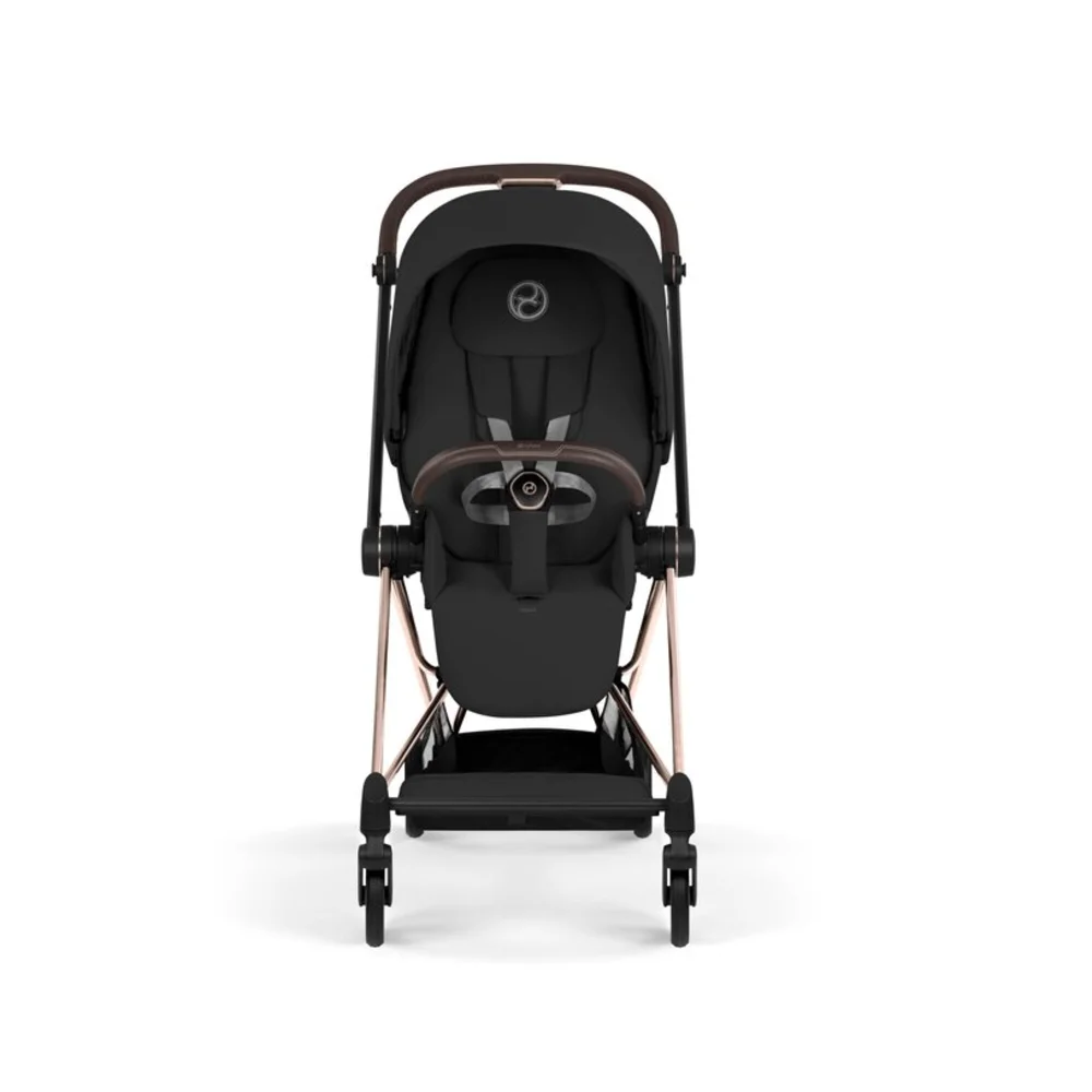 Kinderwagen MIOS Comfort and Foldable Carry Cot Rose Gold Frame Sepia black Kinderwagen MIOS Comfort and Foldable Carry Cot Rose Gold Frame Sepia black