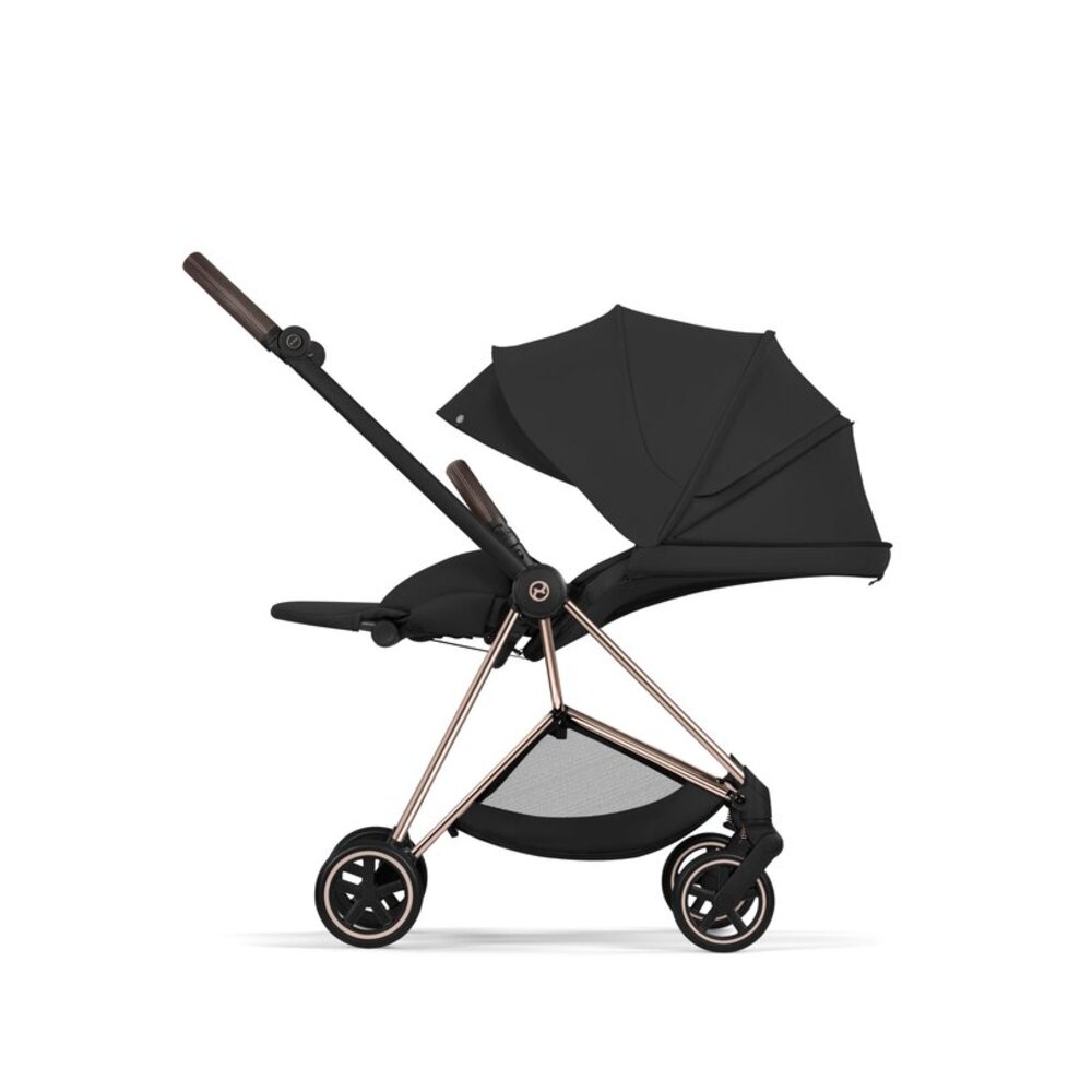 Kinderwagen MIOS Comfort and Foldable Carry Cot Rose Gold Frame Sepia black Kinderwagen MIOS Comfort and Foldable Carry Cot Rose Gold Frame Sepia black