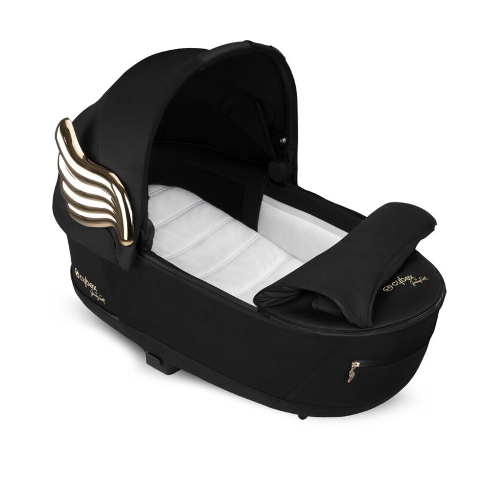 PRIAM Lux draagmand Wings Black PRIAM Lux draagmand Wings Black
