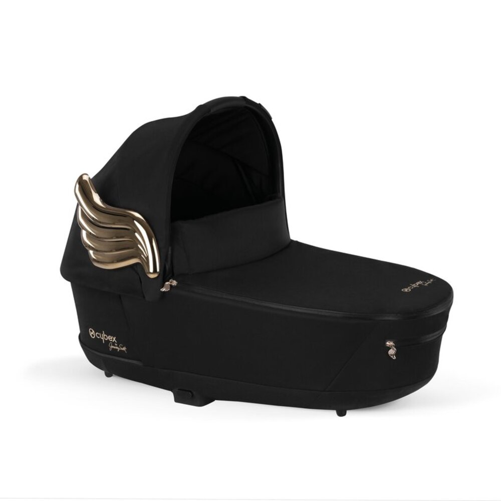 PRIAM Lux draagmand Wings Black PRIAM Lux draagmand Wings Black