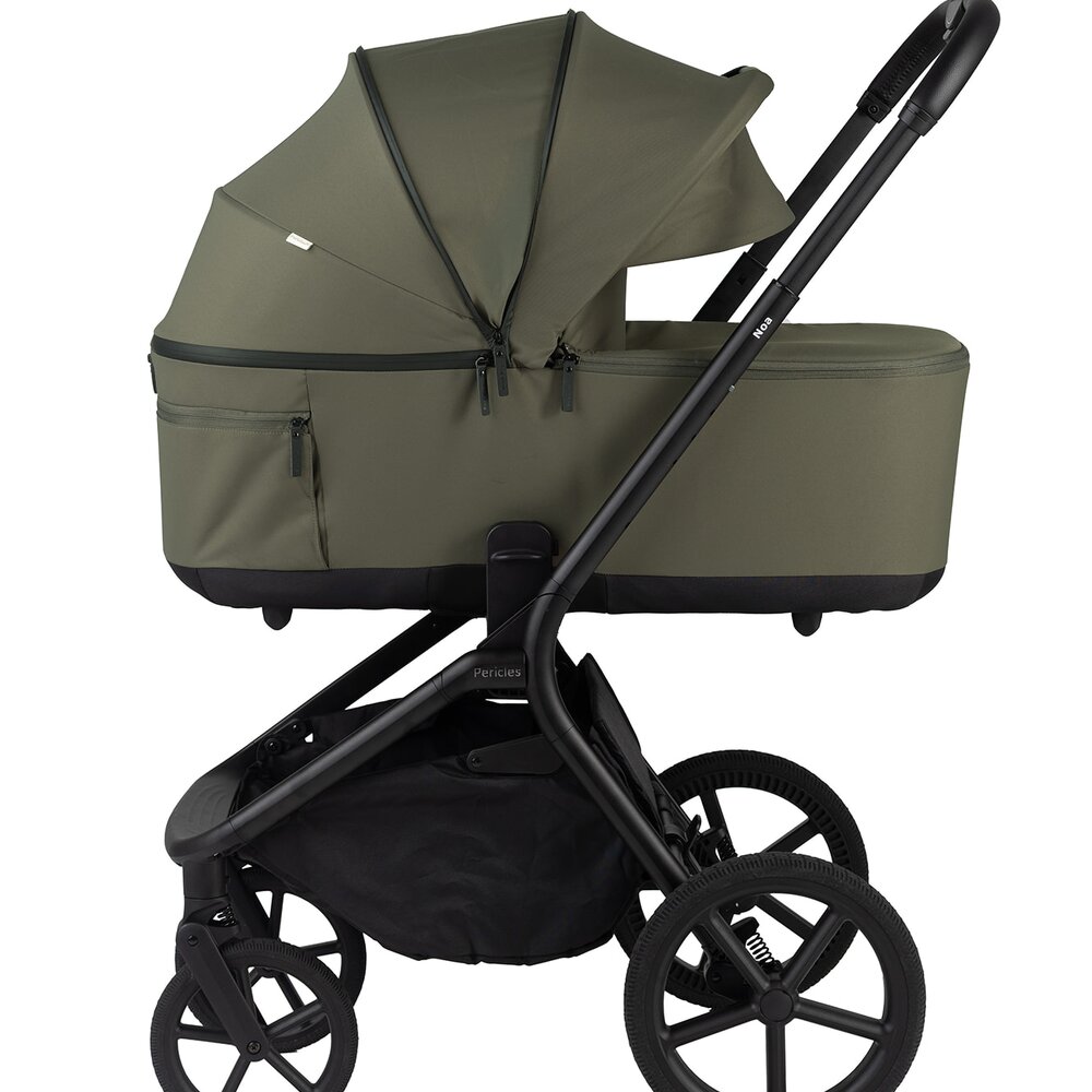 Opvouwbare draagmand noa olive - Opvouwbare draagmand noa olive -