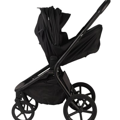 Opvouwbare draagmand noa black - Opvouwbare draagmand noa black -