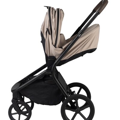 Opvouwbare draagmand noa dune beige -
