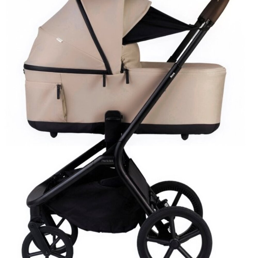 Opvouwbare draagmand noa dune beige -