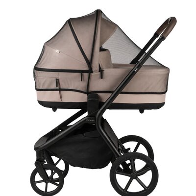 Opvouwbare draagmand noa dune beige -