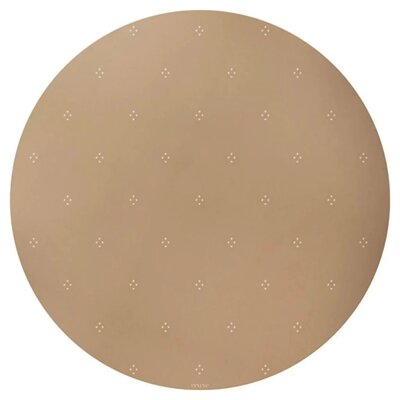 Ronde vloermat Dotted - Autumn Gold Ronde vloermat Dotted - Autumn Gold