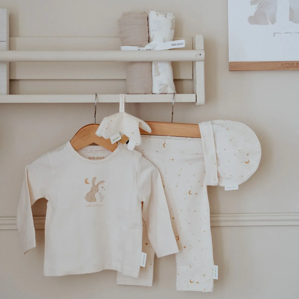 Kraamcadeau kleding set Beige Kraamcadeau kleding set Beige