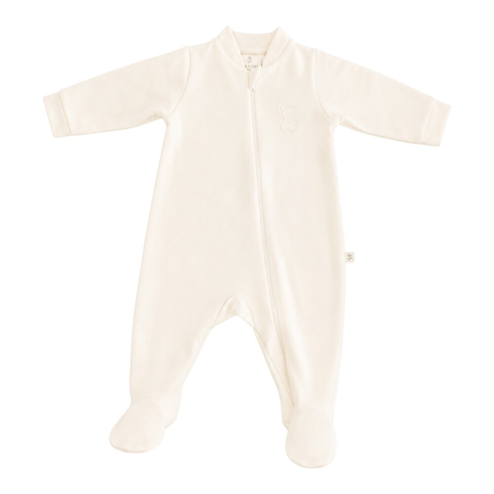 Babypakje Alex met rits Ecru