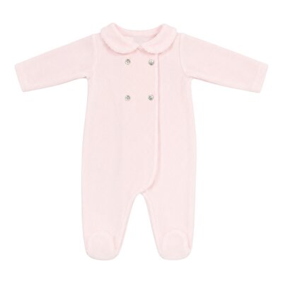 Babypakje Jamie velours Roze