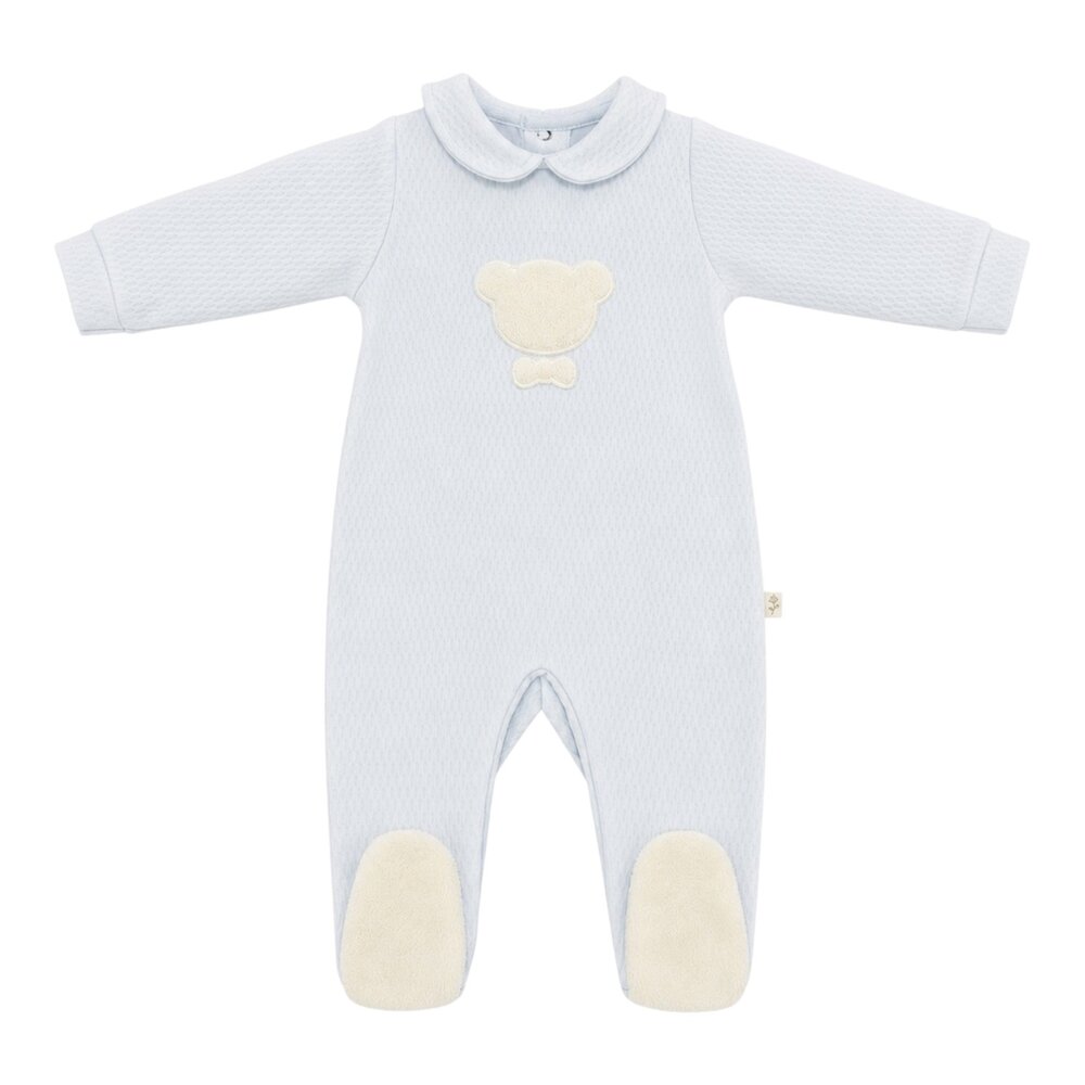 Babypakje Wout met teddy Blauw