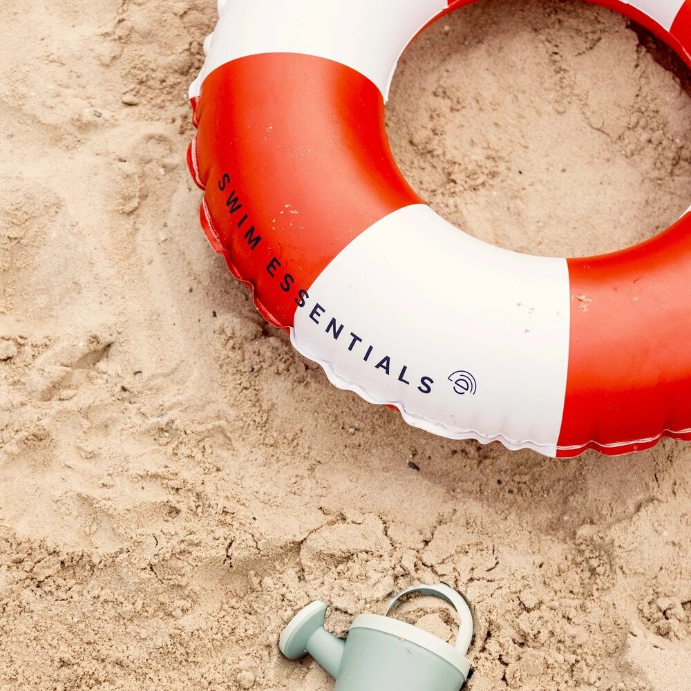 Zwemring - Red/White - Drift - Ø 55 cm Rood/Wit