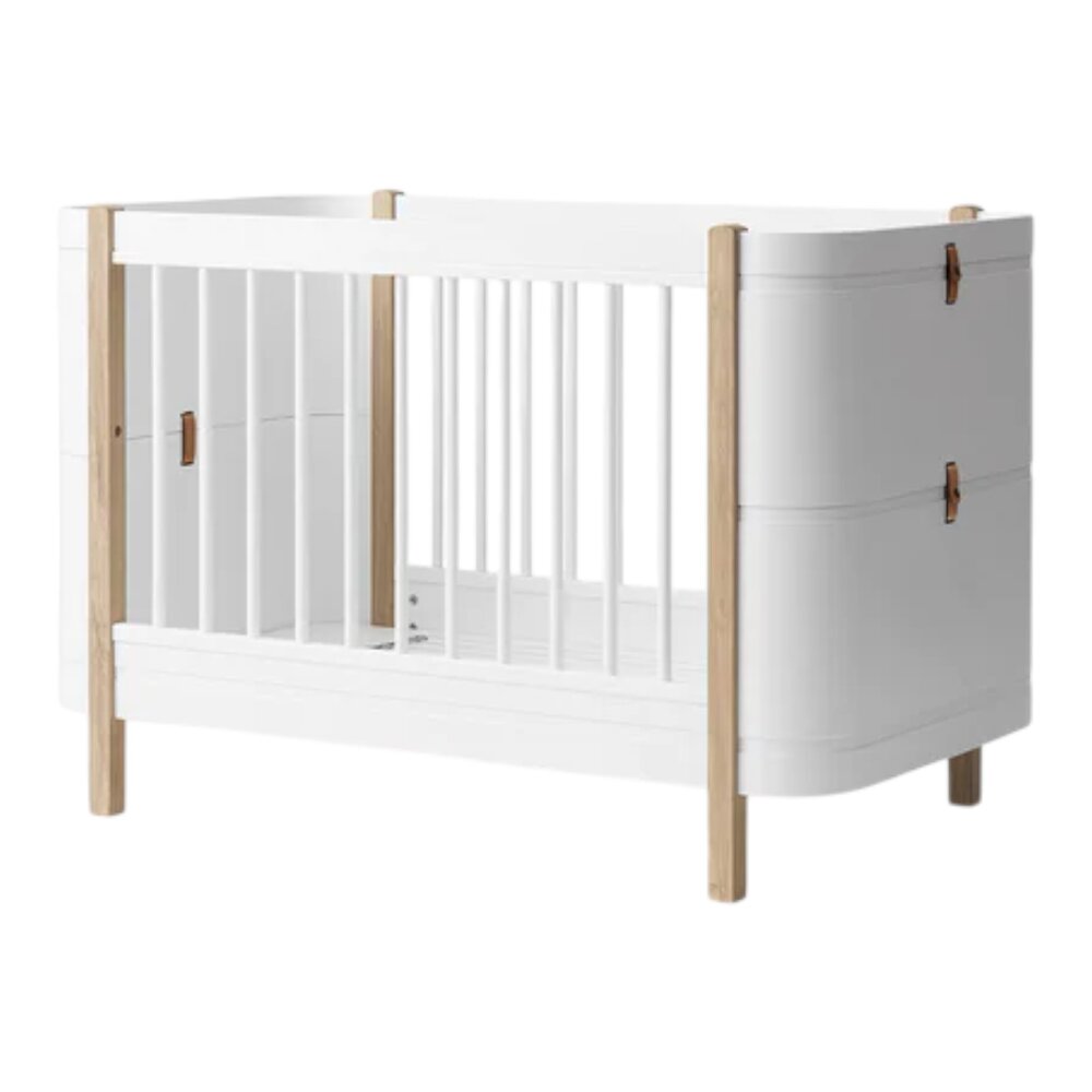Mini+ cot bed incl. junior kit, 68x122/162 cm