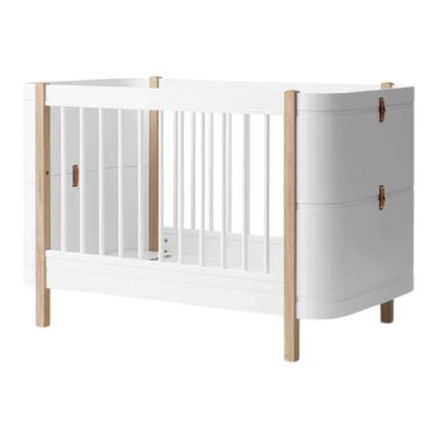 Mini+ cot bed incl. junior kit, 68x122/162 cm