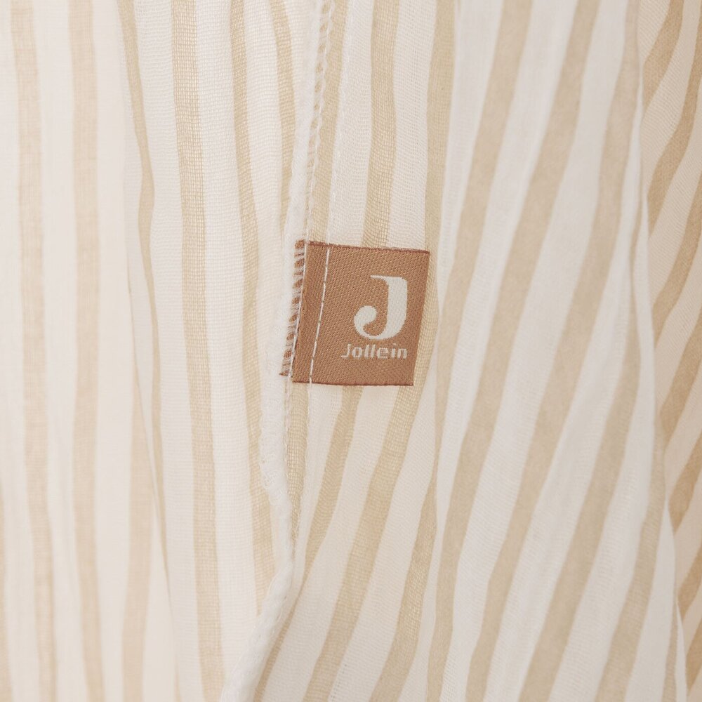 Klamboe 245cm Stripe - Oatmeal/Hazel -