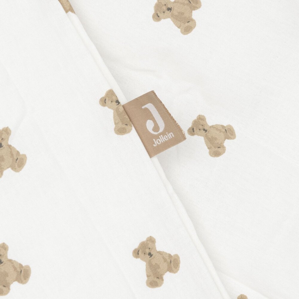 Dekbedovertrek met sloop 120x150cm Mini Teddy Bear