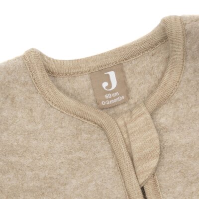 Slaapzak met afritsbare mouw Rond 60cm Merino Wol -