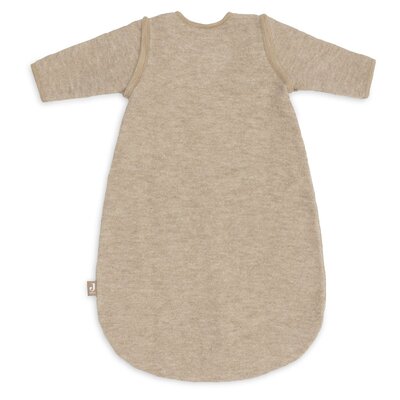 Slaapzak met afritsbare mouw Rond 60cm Merino Wol -