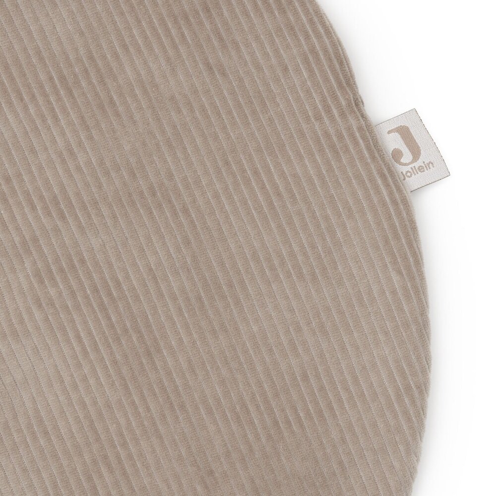 Slaapzak met afritsbare mouw Rond 90cm Rib Milky