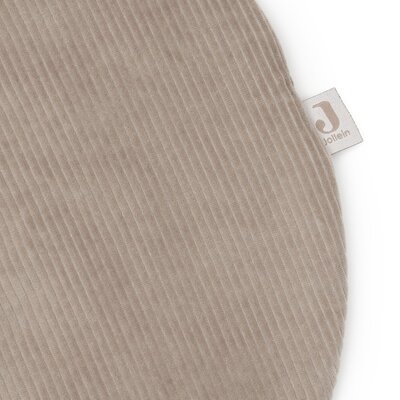 Slaapzak met afritsbare mouw Rond 90cm Rib Milky