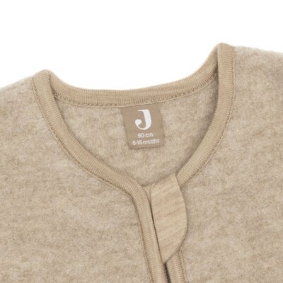 Slaapzak met afritsbare mouw Rond 90cm Merino Wol