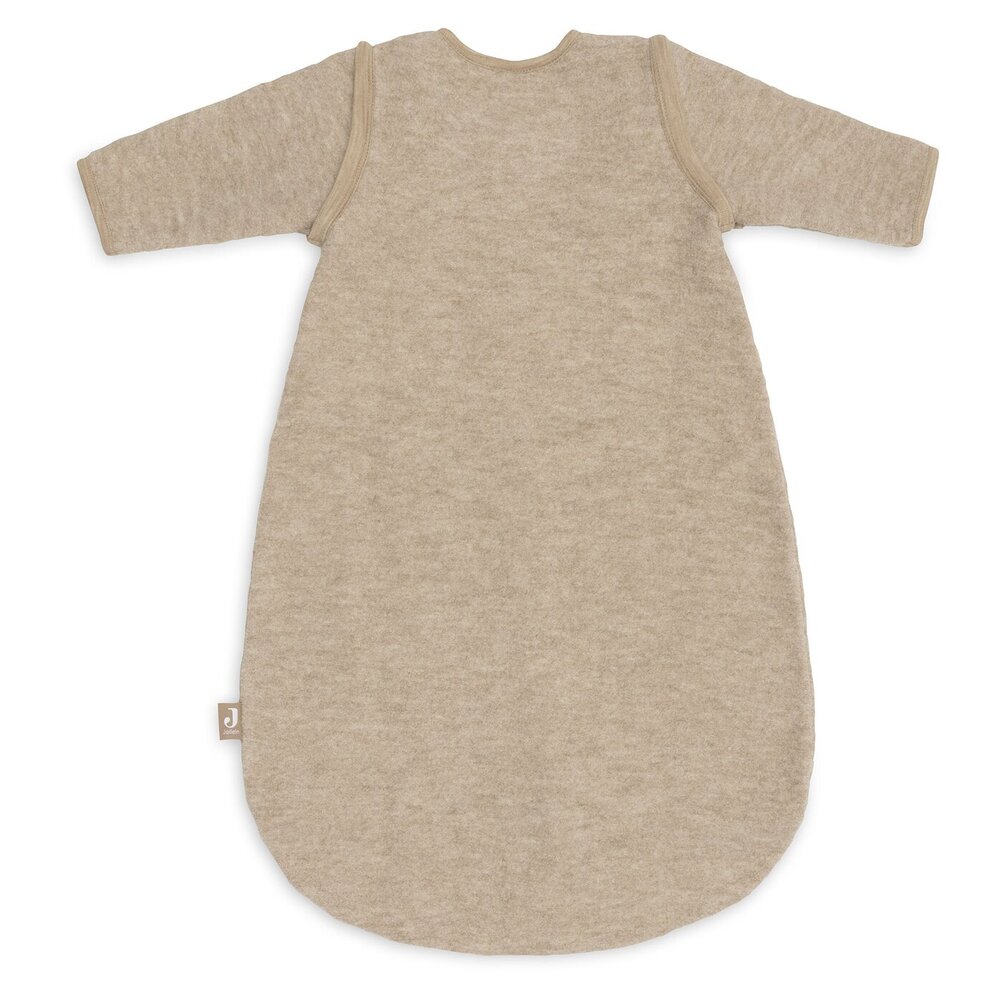 Slaapzak met afritsbare mouw Rond 90cm Merino Wol