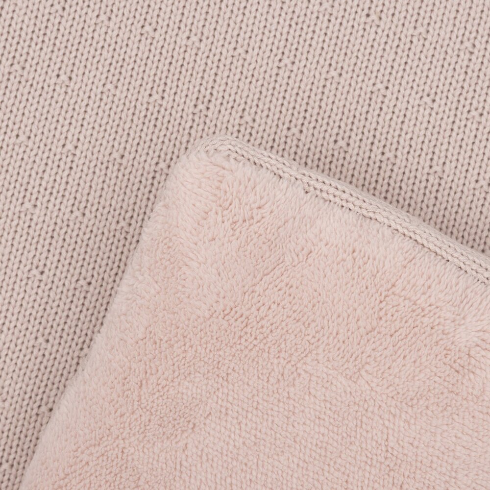 Boxkleed 75x95cm Sprinkle Knit Silk Rose