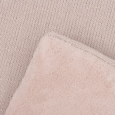 Boxkleed 75x95cm Sprinkle Knit Silk Rose