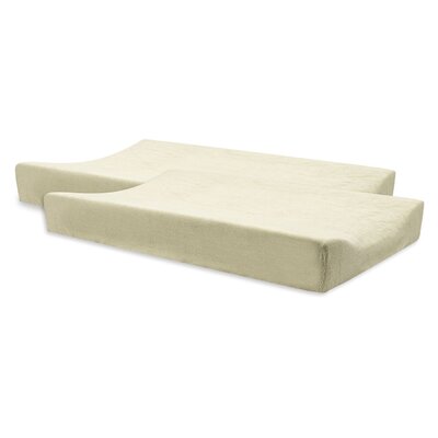 Aankleedkussenhoes Badstof 50x70cm - 2 stuks Soft Matcha