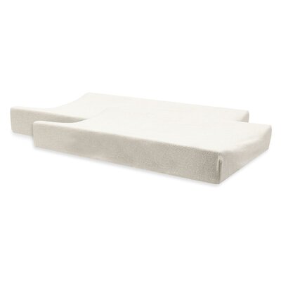 Aankleedkussenhoes Badstof 50x70cm - 2 Stuks Sand 
