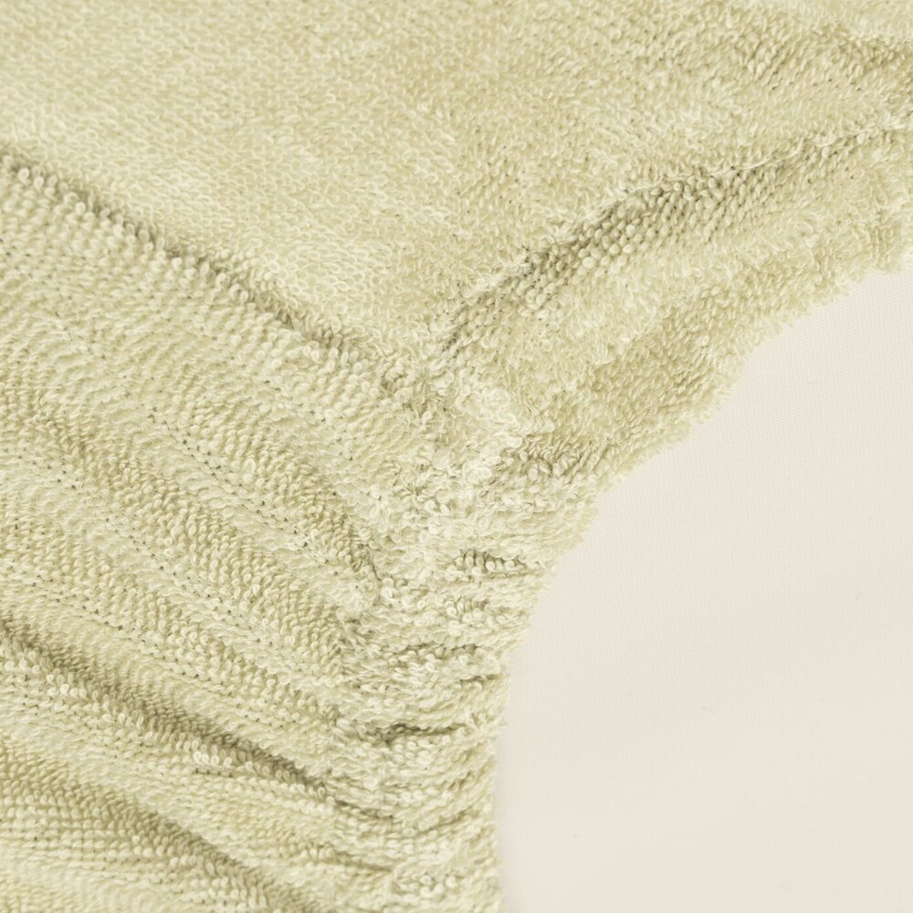 Aankleedkussenhoes Badstof 50x70cm Soft Matcha