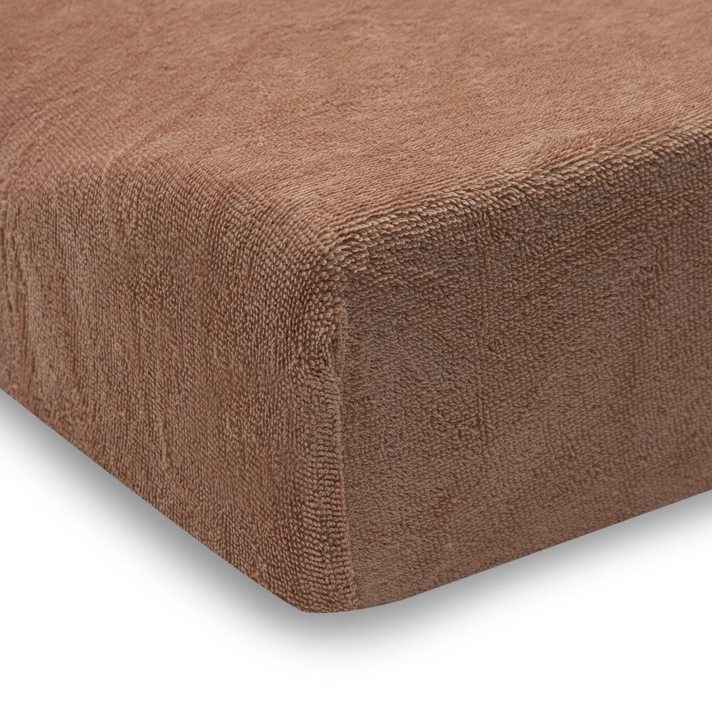 Aankleedkussenhoes Badstof 50x70cm Light Terra/Oat
