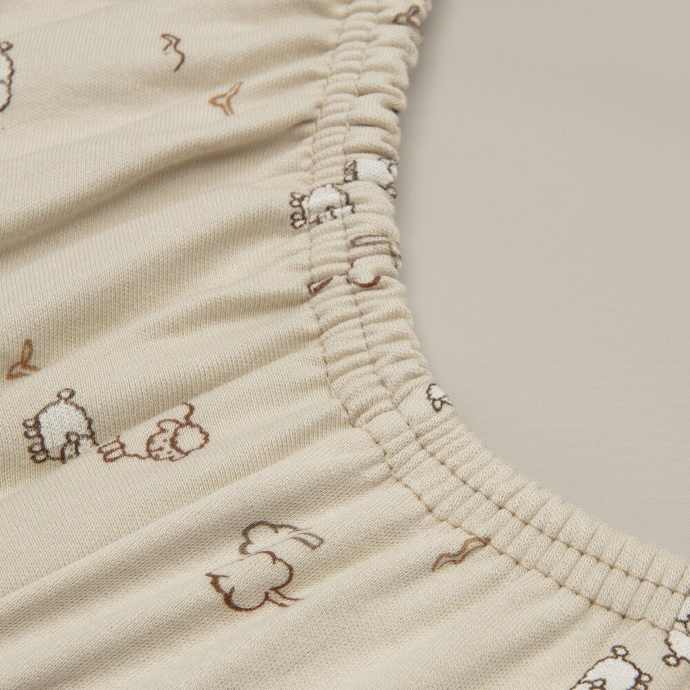Aankleedkussenhoes Jersey 50x70cm Woolly