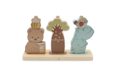 Houten Stapeltoren - Houten Stapeltoren -