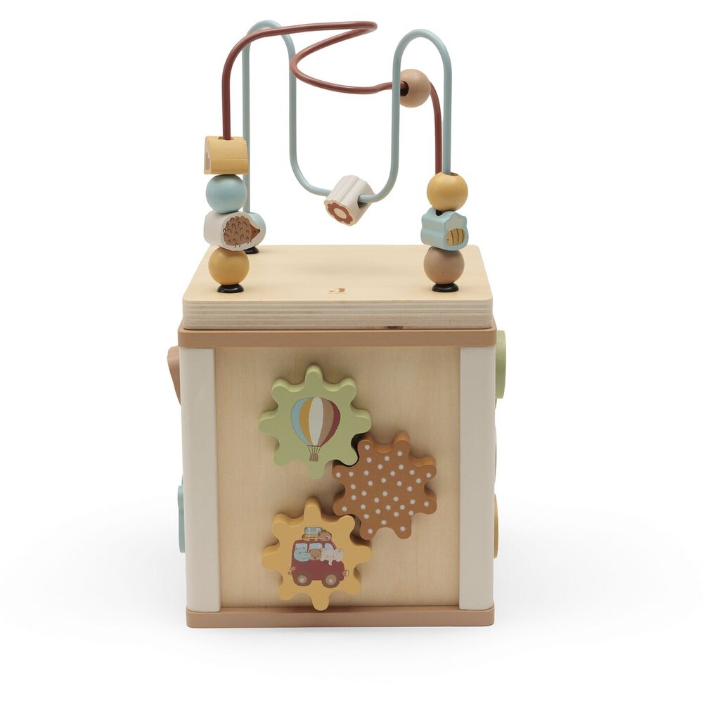 Houten Activiteitenkubus Jollies