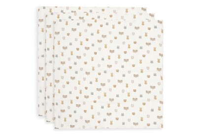 Hydrofiele Doek Small 70x70cm - 3 Stuks Jollies Hydrofiele Doek Small 70x70cm - 3 Stuks Jollies