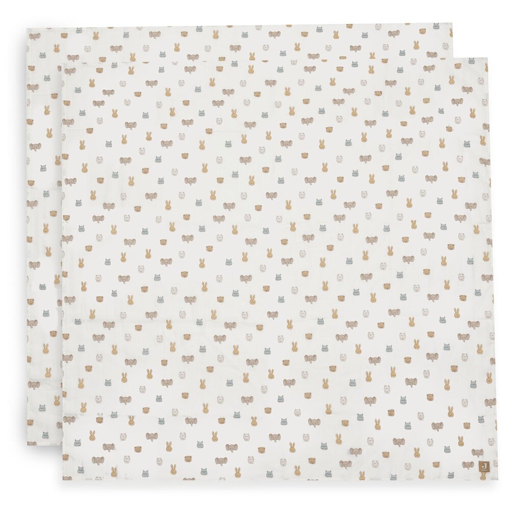 Hydrofiele Doek Large 115x115cm - 2 Stuks Jollies