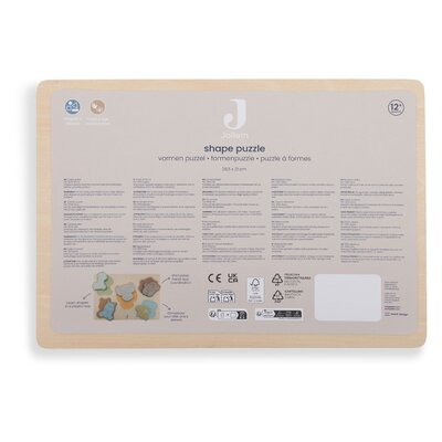 Houten Vormenpuzzel Jollies