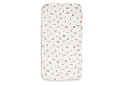 Hoeslaken Jersey 70/75x140/150cm Jollies Hoeslaken Jersey 70/75x140/150cm Jollies