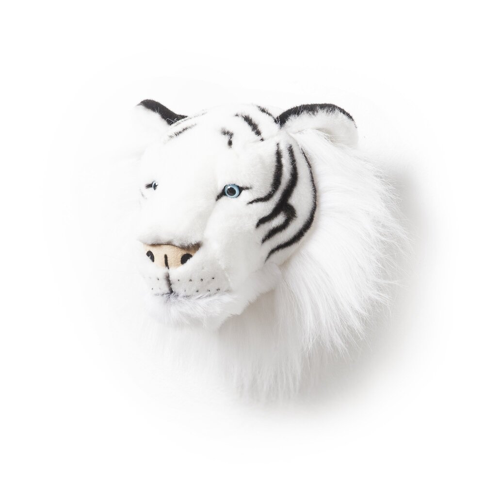Dierenkop muurdecoratie White Tiger Albert
