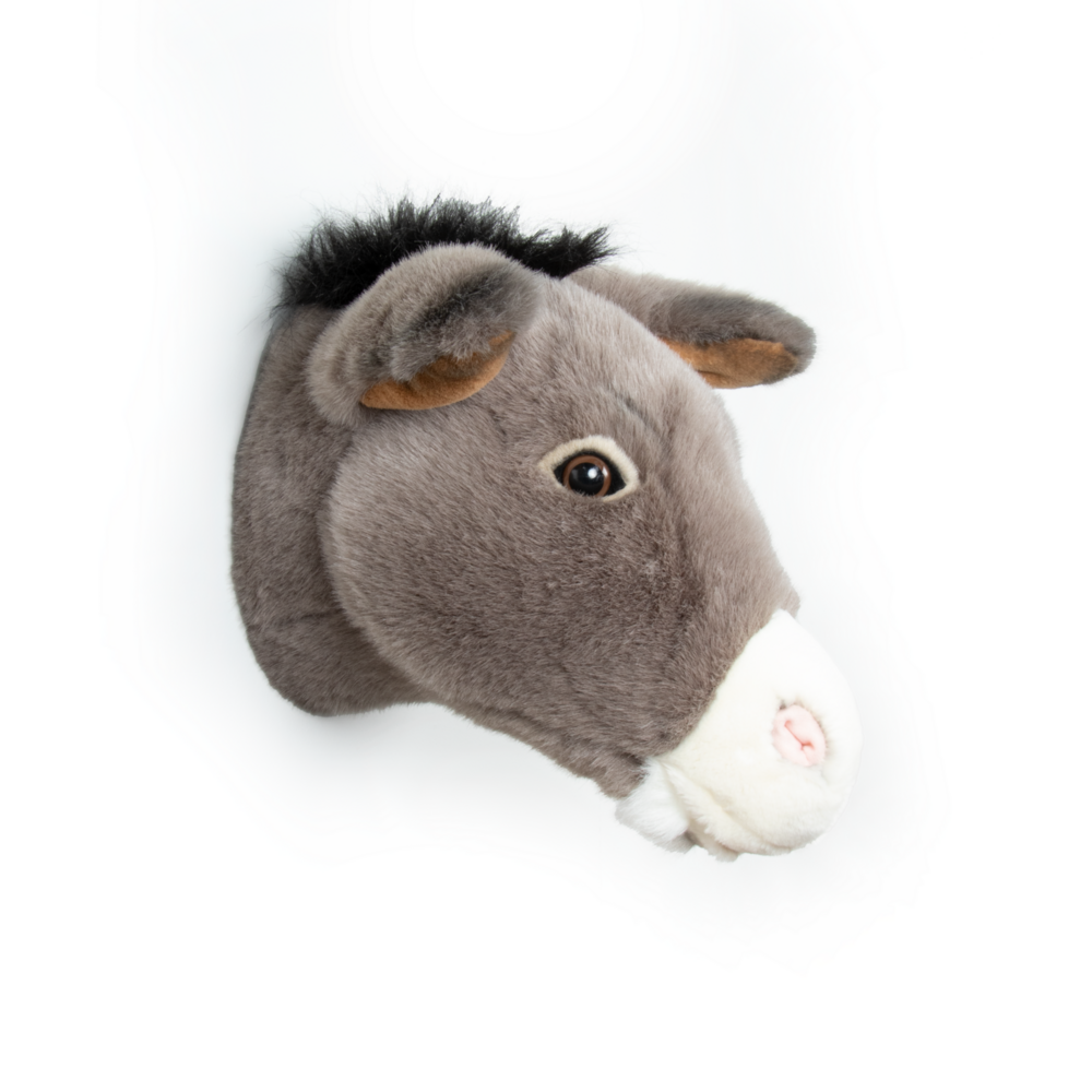 Dierenkop muurdecoratie Donkey Francis