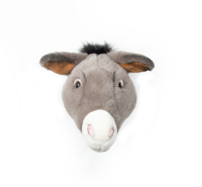 Dierenkop muurdecoratie Donkey Francis