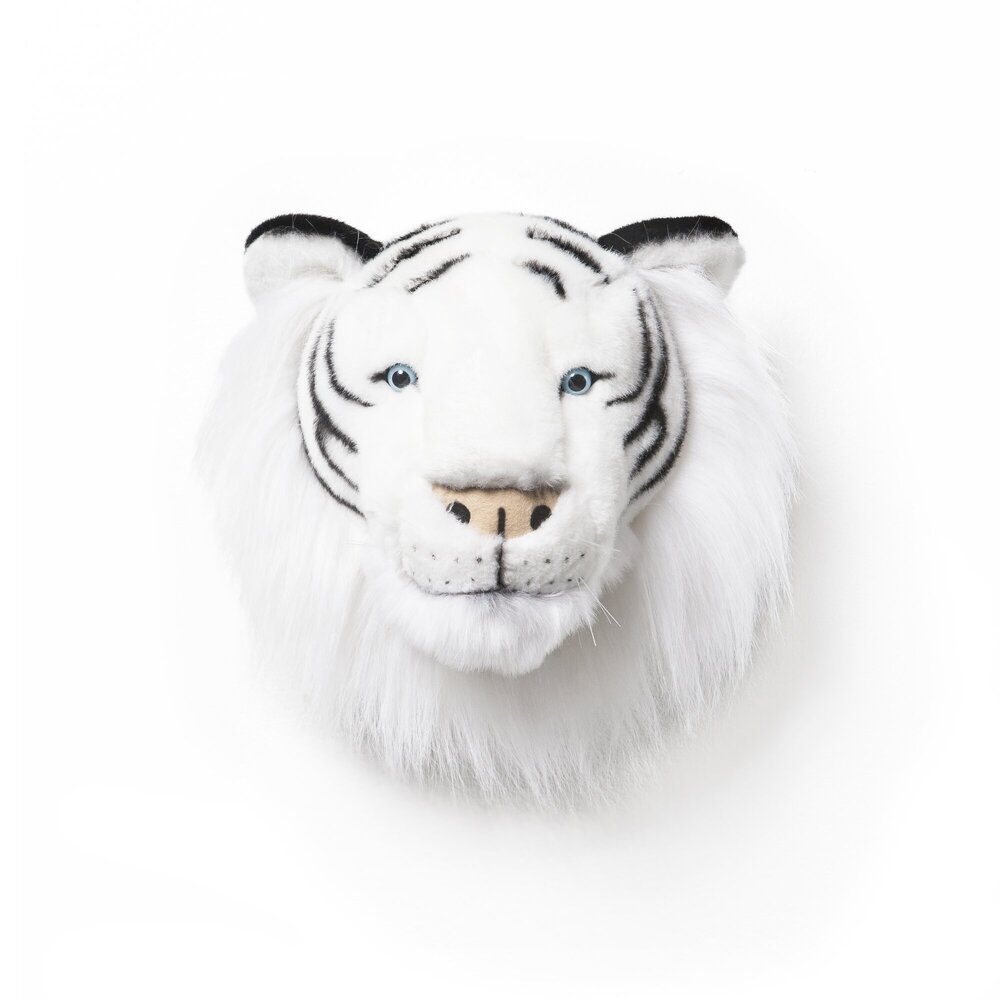 Dierenkop muurdecoratie White Tiger Albert