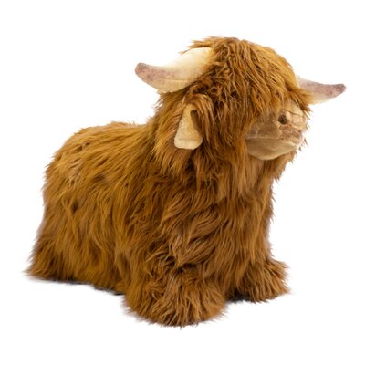 Soft bouncy Highland cow