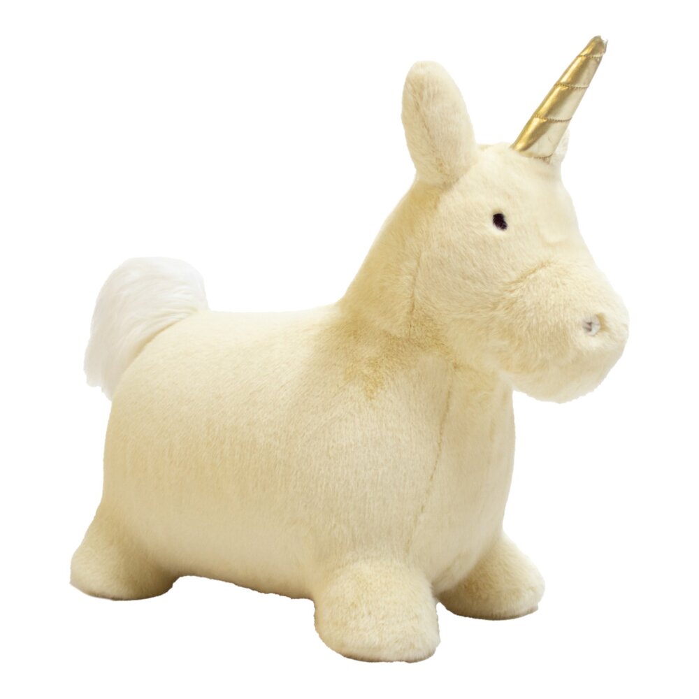 Soft bouncy Beige unicorn
