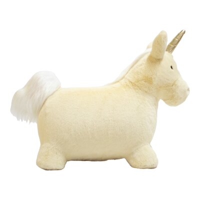 Soft bouncy Beige unicorn