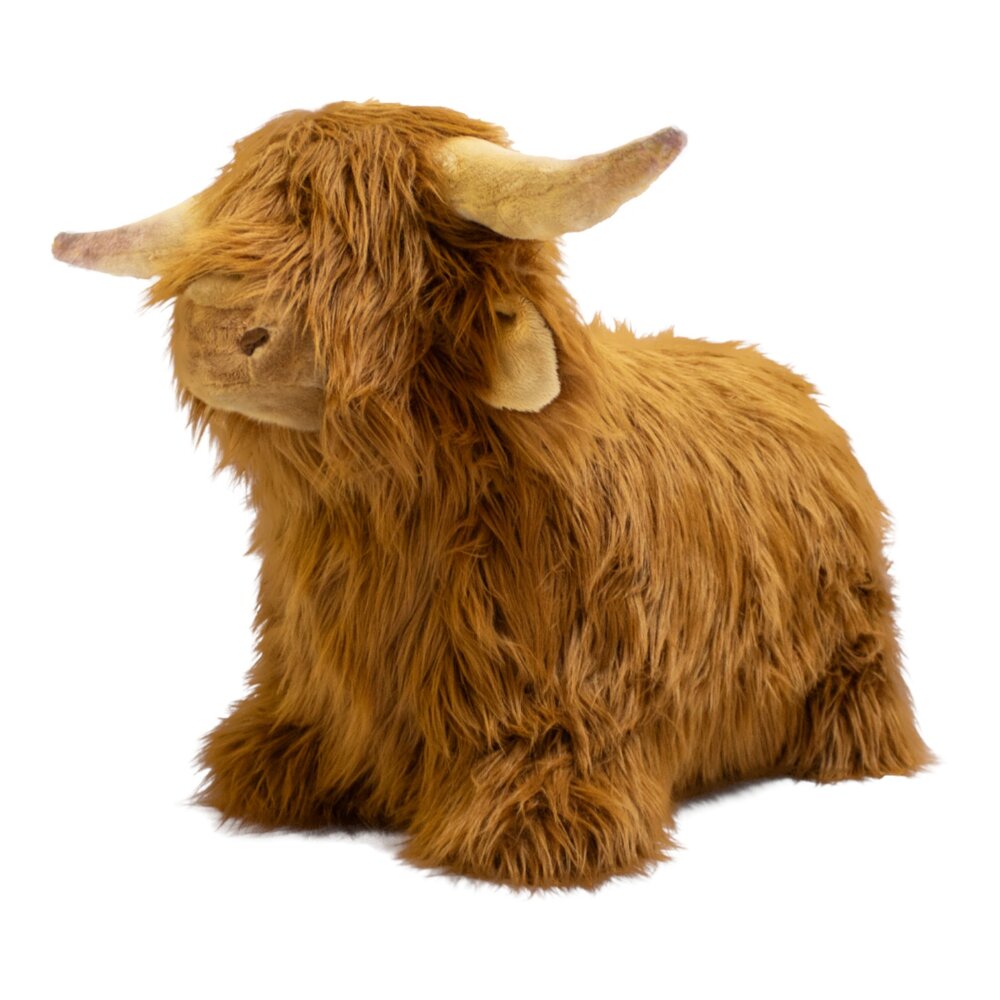 Soft bouncy Highland cow